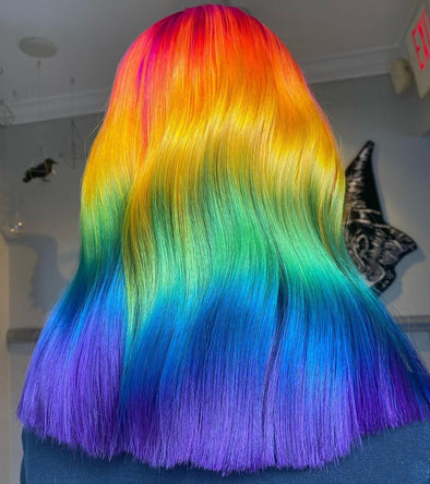 How to Section Your Hair for Multi Colored Looks