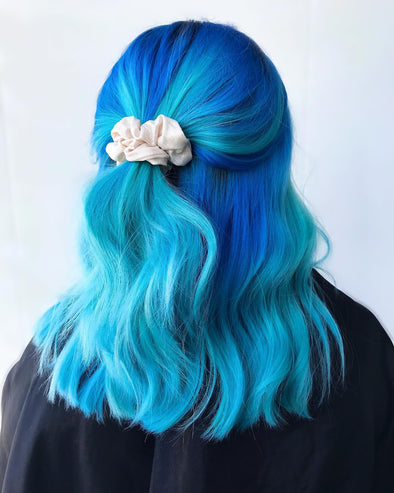 Mastering Blue Hair Color with Arctic Fox 💙